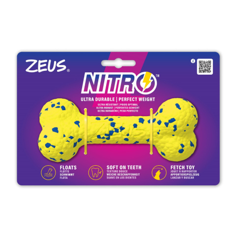Zeus - Nitro elastyczne kość dla psa 16 cm Zeus - Nitro elastyczne kość dla psa 16 cm