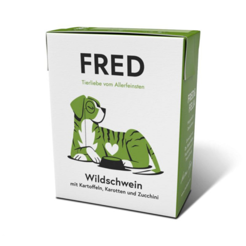 FRED - Dziczyzna Karma mokra dla psa 390g FRED - Dziczyzna Karma mokra dla psa 390g