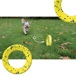 Zeus - Nitro elastyczne ringo z gumowym rdzeniemdla psa 16 cm