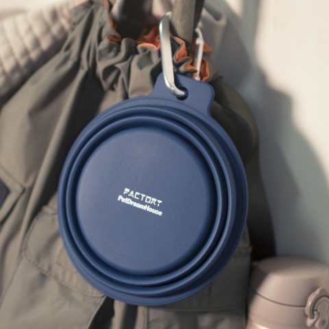 PetDreamHouse - Podróżna Miska Silikonowa 600ml