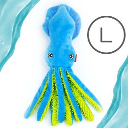 BUBA - Duża pluszowa kałamarnica zabawka dla psa