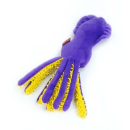 BUBA - Mała pluszowa kałamarnica zabawka dla psa