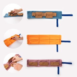 Mata węchowa dla psa marki Nos na Skos – zabawka rozwijająca zmysł węchu