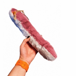 Pluszowa Kostka WoolieWhillie – zabawka do gryzienia i aportowania dla psa