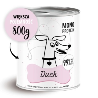 Karma mokra PEPE kaczka 800g