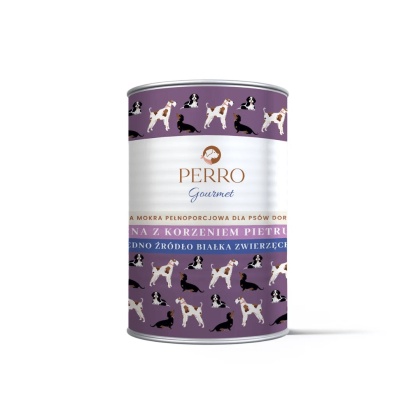 PERRO - Karma mokra Sarna z korzeniem pietruszki 400g