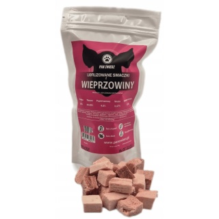 Pan Zwierz – Liofilizowane smaczki z wieprzowiny 70g