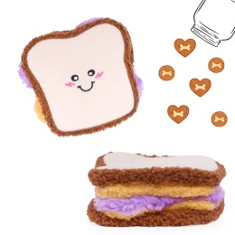 ZippyPaws Kanapka z masłem orzechowym i dżemem – interaktywna mata węchowa dla psa