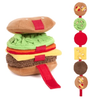 ZippyPaws - Snufflerz mata węchowa Cheeseburger dla psa