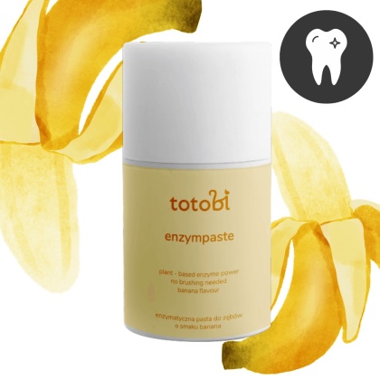Totobi - Enzymatyczna pasta bananowa do zębów dla psa i kota 50 ml