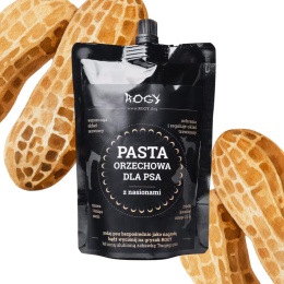Masło orzechowe dla psa bez dodatków Rogy 400g – Pieskobox
