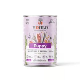 YDOLO karma mokra dla szczeniąt wieprzowina Iberico i ryby 400g
