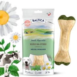 Baltica kość do żucia na stres z melisą uspokajający gryzak dla psa
