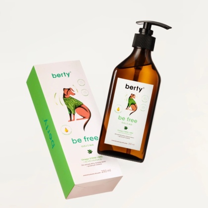 Berty Be Free – Olej DHA z alg dla psa 250ml