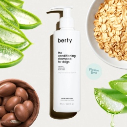 Berty Intensywnie Nawilżający Szampon Odżywczy dla psa 250ml w pieskobox