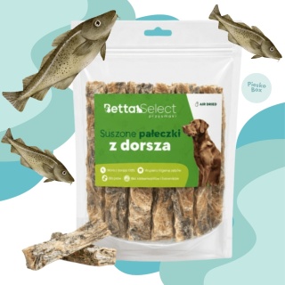 Betta Select - Pałeczki z Dorsza rybny przysmak dla psa 100g