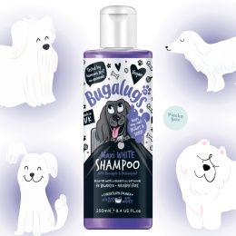 Bugalugs szampon do białej sierści psa uwydatniający kolor włosa 250 ml dostępny w PieskoBox