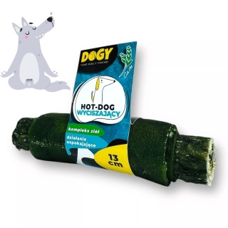 DOGY - Wołowy Hot-Dog Wyciszający dla psa 13cm