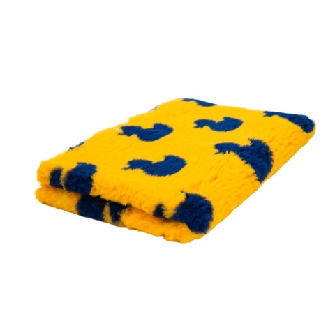 Antypoślizgowy DRY BED dla psa z motywem kaczek 50x75 cm pieskobox
