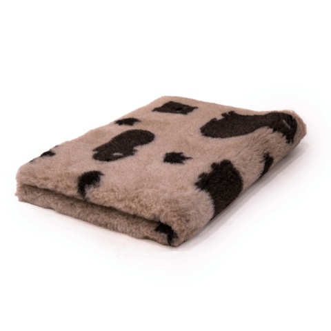 Antypoślizgowy DRY BED dla psa z motywem kapibar 50x75cm pieskobox