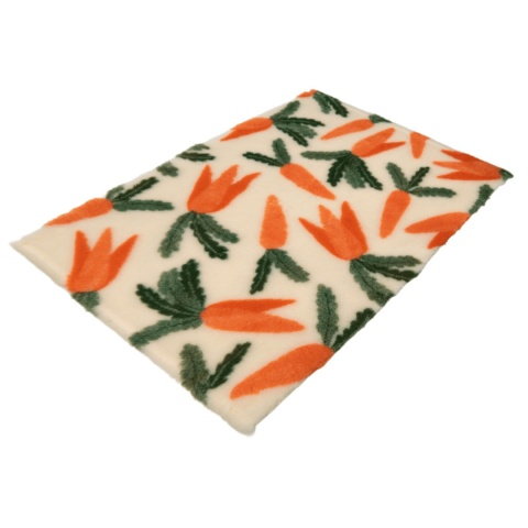 mata dry bed antypoślizgowa w marchewki 50x75 cm dla psa pieskobox