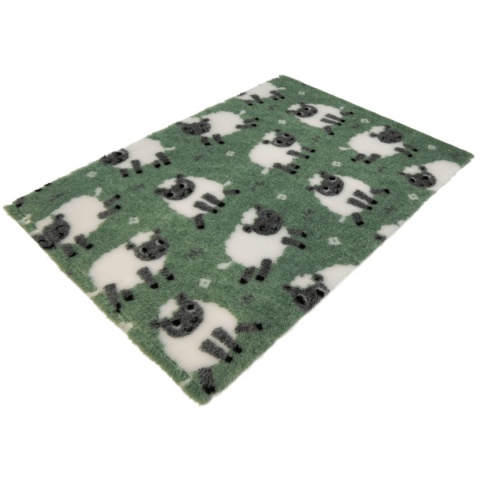 Dry Bed antypoślizgowy dla psa 50x75 cm w wzór owieczek