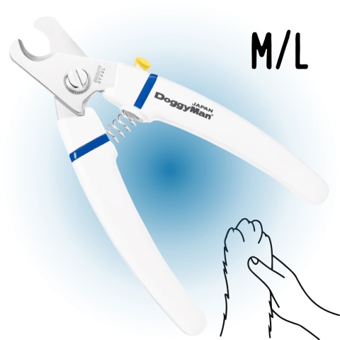 profesjonalne obcinaczki do pazurów dla psa doggyman dla średnich i dużych ras