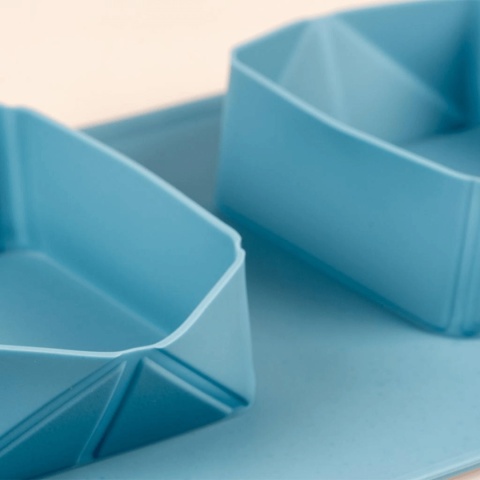 duvo podróżna mata z miskami dla psa