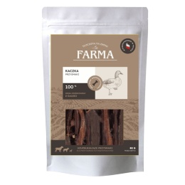 FARMA Suszone Paski z Kaczki 100% naturalny gryzak dla psa 80g