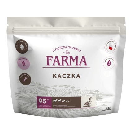 Farma - Kaczka karma dla psa tłoczona na zimno 2kg