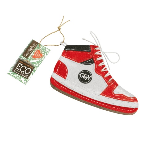 Green & Wild’s trampek zabawka dla psa juta zamsz pieskobox