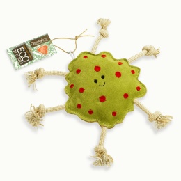 GREEN & WILD’S – Skórzana zabawka PLAMA dla psa pieskobox