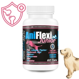 Game Dog AniFlexi Junior 60 tabletek suplement na stawy dla szczeniąt i młodych psów