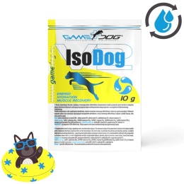 napój elektrolitowy dla psa isodog 10g game dog saszetka