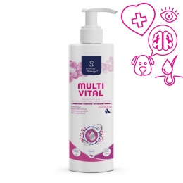 witaminowy żel micelarny dla psa hippovet multivital 250 ml