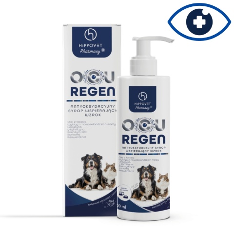 Hippovet Pharmacy OcuRegen emulsja wspierająca wzrok psa 100ml