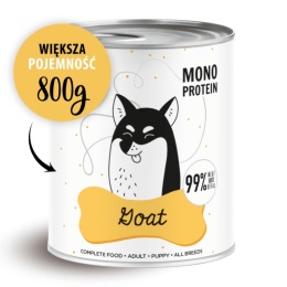 Karma mokra PEPE Koza 800g – naturalna hipoalergiczna karma dla psa pieskobox