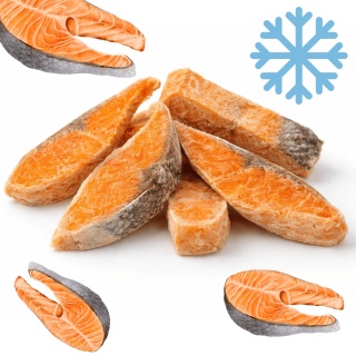 Liofilizowane Filety z Łososia dla psa 50g – naturalny przysmak