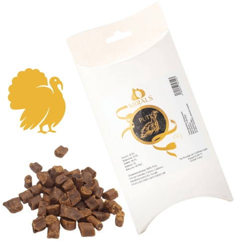 mirals przysmaki treningowe dla psa indyk 100g