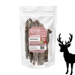 Meat Stuff suszone serca jelenia dla psa 80g w pieskobox