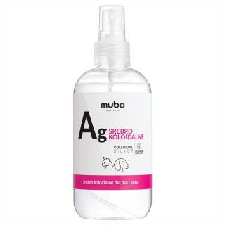 Mubo - Srebro koloidalne dla psa i kota 250ml