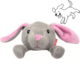 PET NOVA królik piłka zabawka dla psa 12,5 cm z piszczałką