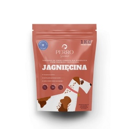 Perro Gourmet Jagnięcina – karma tłoczona na zimno dla psa 1kg
