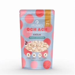 Perro – OCH ACH Liofilizowane Przysmaki z Królika 40g pieskobox