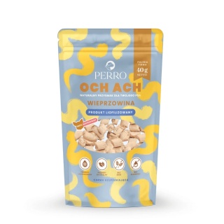 Perro - OCH ACH Liofilizowane Przysmaki z Wieprzowiny 40g