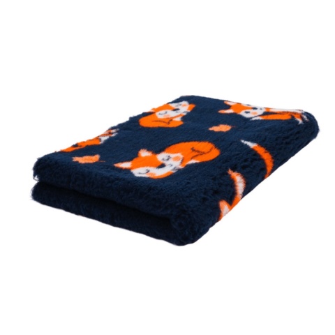 Dry Bed LISKI granatowy – antypoślizgowa mata dla psa 50×75 cm pieskobox