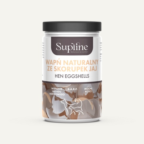 Suplement dla psa Supline – Wapń ze skorupek jaj 300g pieskobox
