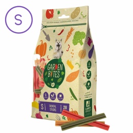 Warzywne patyczki do żucia Garden Bites S — przysmaki dla psów małych ras, 28 sztuk