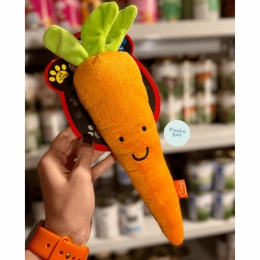 Pluszowa marchewka PET NOVA – miękka zabawka dla psa 30cm pieskobox