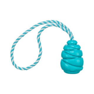 Trixie - Super Strong piłka ze sznurkiem dla psa 35 cm / 6,2 cm